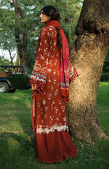 Wilderness by Elaf Unstitched Embroidered Pashmina Shawl  3 Piece Suit ELFWLDW- 2B- WANDER - Winter Collection