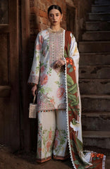 Sard Sham By AJR Unstitched Khaddar Printed 3 Piece Suit -AJRSRDS25W03- Winter Collection