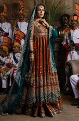 The Doll House By Hussain Rehar Unstitched Korean Silk Embroidered  3 Piece Suit -HRDLHF07-Zarin-  Festive Collection