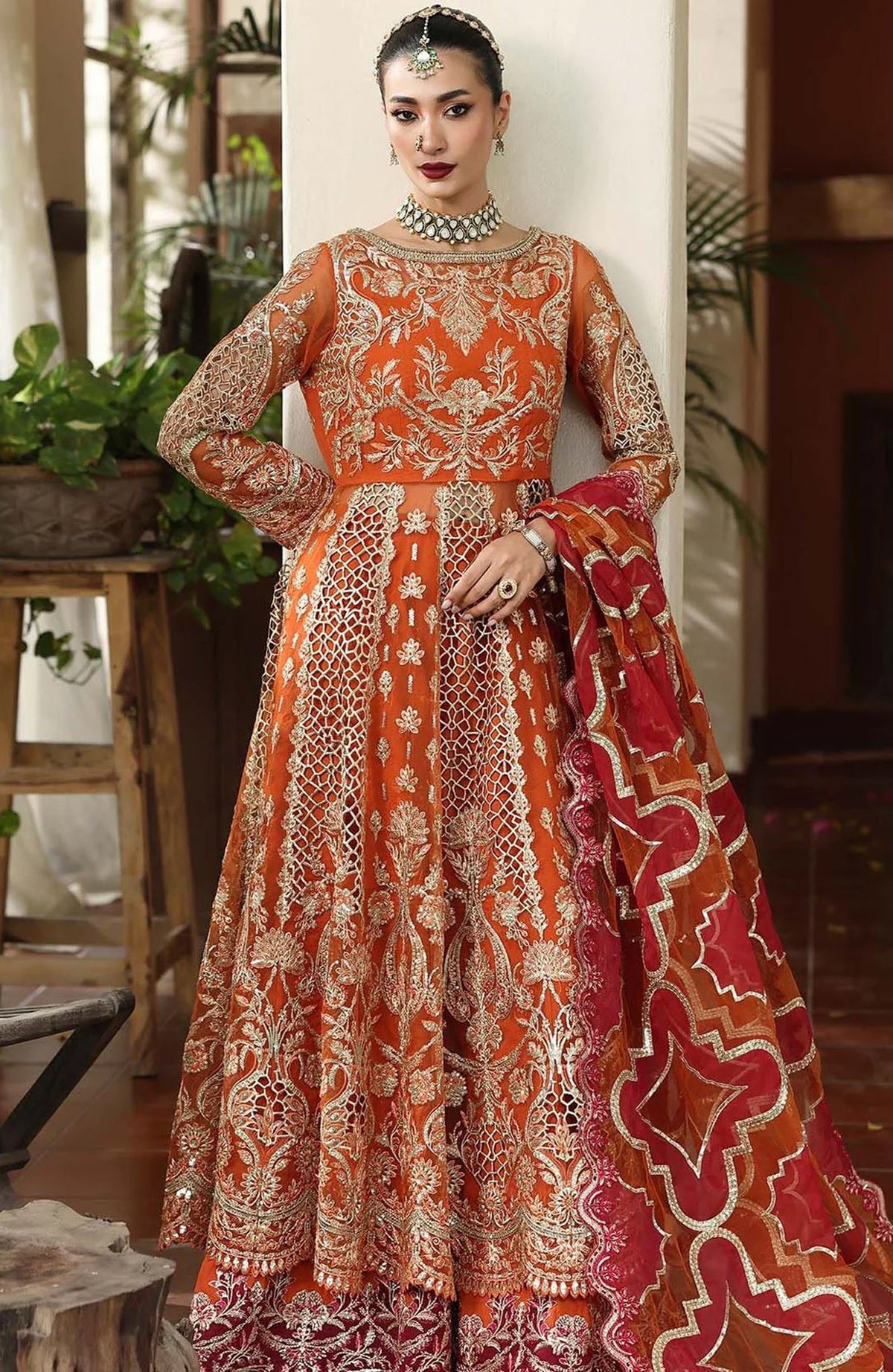Saiyara By Imrozia Unstitched Embroidered 3 Piece - IMRSYR25F34- Zarmin- Wedding Collection