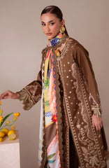 Miraal By Aabyaan Unstitched Embroidered Viscose 3 Piece - ABYMRL25W6- Winter Collection