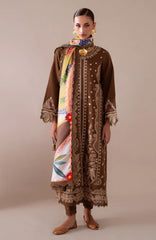 Miraal By Aabyaan Unstitched Embroidered Viscose 3 Piece - ABYMRL25W6- Winter Collection