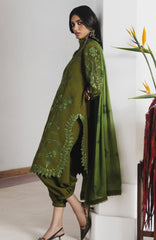 Karandi AW Edit 1 by Jugnu Lahore Unstitched Embroidered Karandi 3 Piece Suit - JUGKRDW-Zinia - Winter Collection