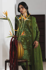 Karandi AW Edit 1 by Jugnu Lahore Unstitched Embroidered Karandi 3 Piece Suit - JUGKRDW-Zinia - Winter Collection