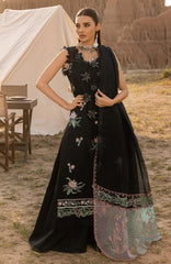 Premium Eid Edit By Rangrasiya Unstitched ALwn Embroidered 3 Piece - RRPREDT25L- Zoya -05- Summer Collection