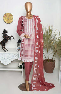 Zirwa Embroidered Cotton'20 Saqafat by MAK