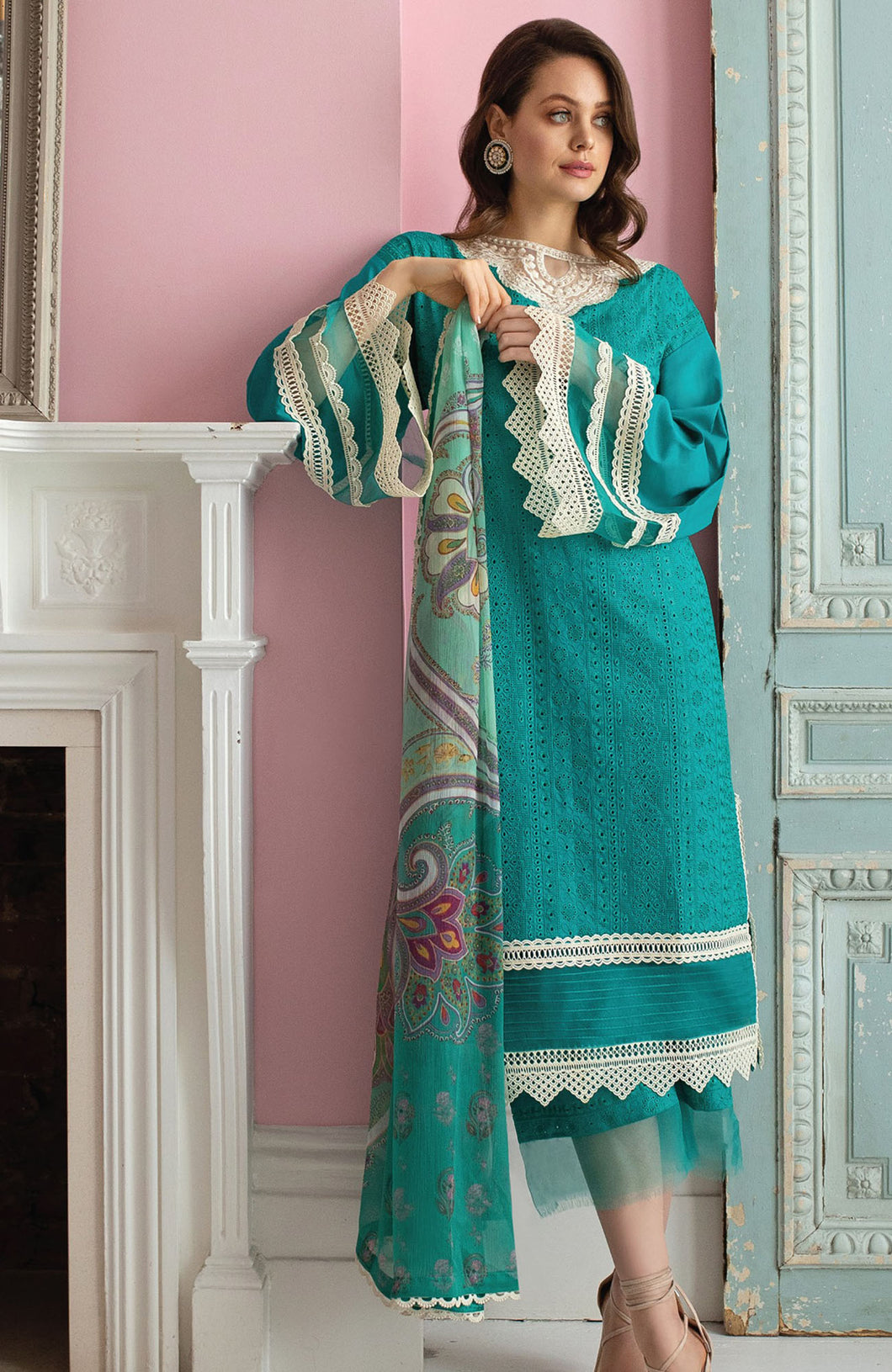 Vital Embroidered Lawn'21 By Sobia Nazir