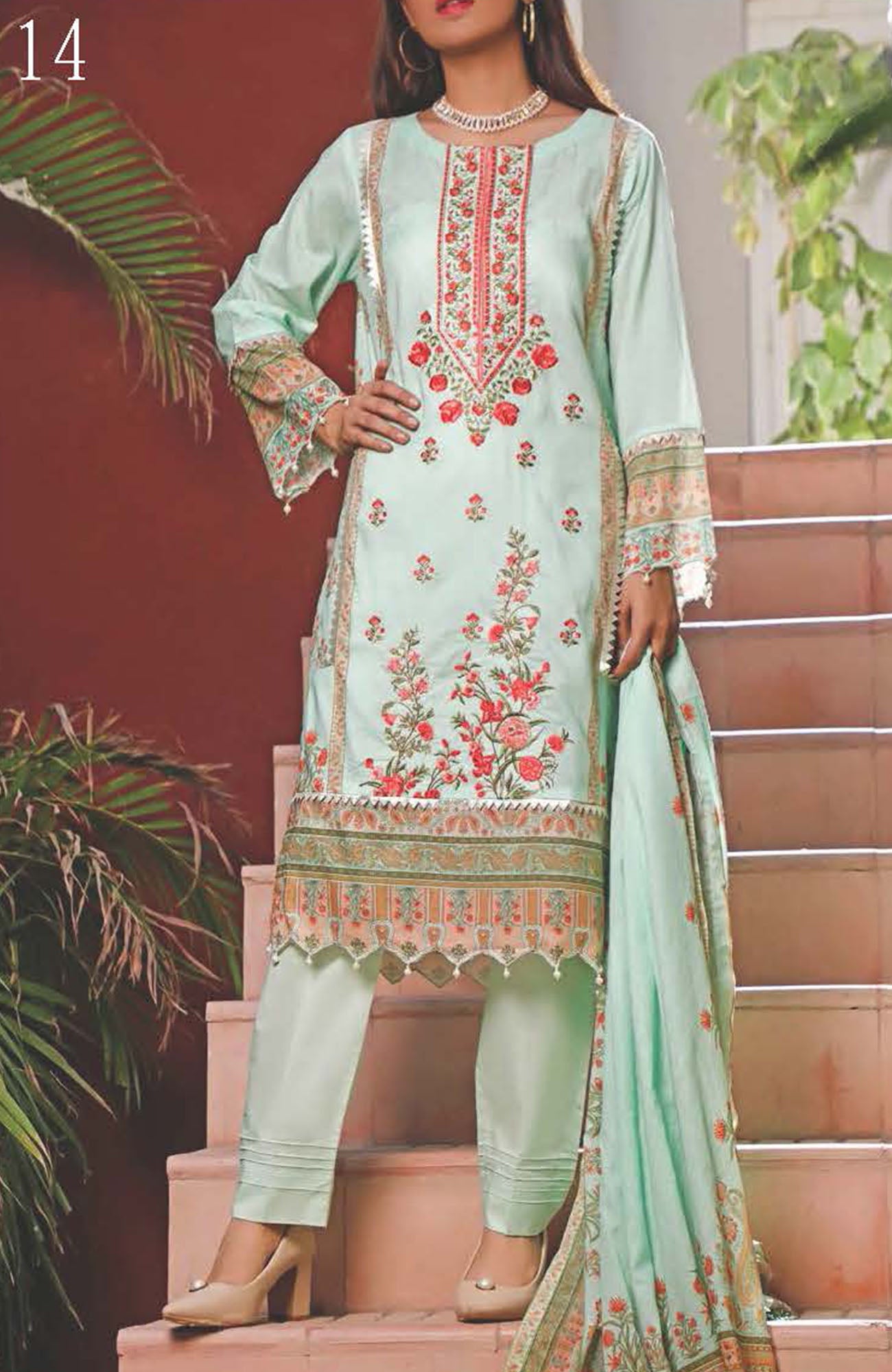 Shahkar Embrd.Lawn'21 VS By VS Textiles