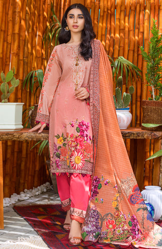 MODISH-Digital Chikankari Embrd.Lawn'21 By Regalia