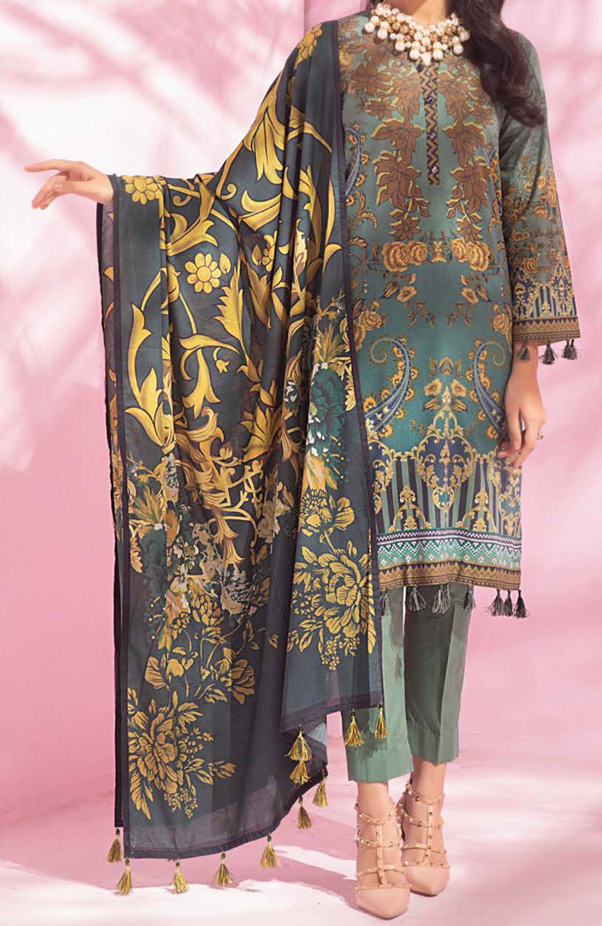 Malabis Printed Lawn'21 By Salitex