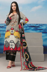 Realm Embroideed Lawn'21 by Amna Sohail