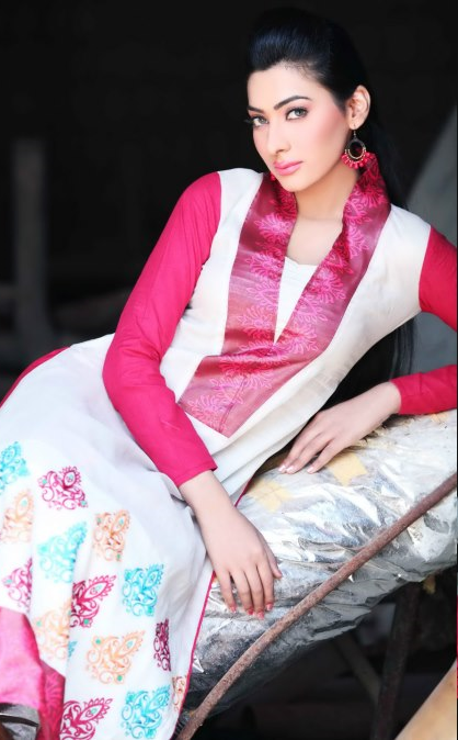 Hira Lari Embroidered Lawn Range by Afroze