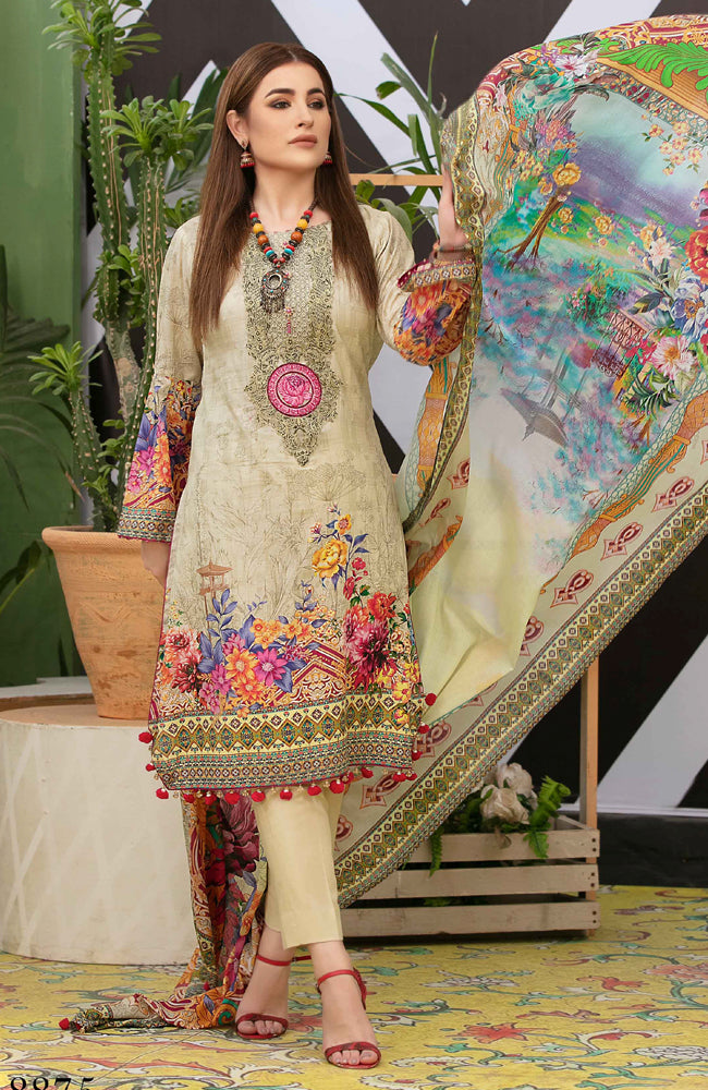 Fashion Trove Embrd.Lawn'20 by Amna Sohail