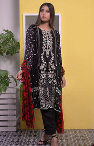 Embroidered Linen Winter'20 by Halima Sultan